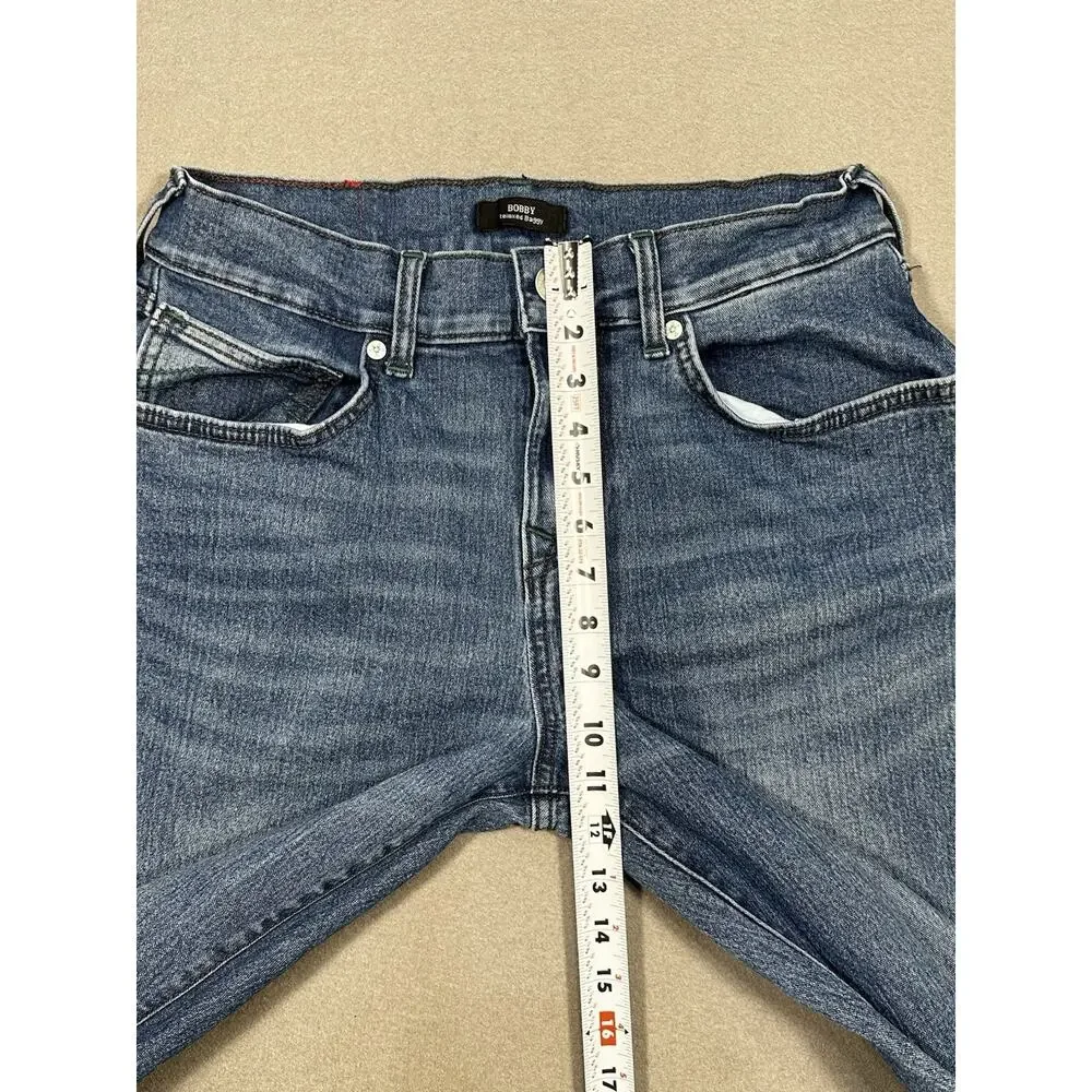 True Religion Bobby Relaxed Baggy Jeans Mens 30 Blue Medium Wash Stretch